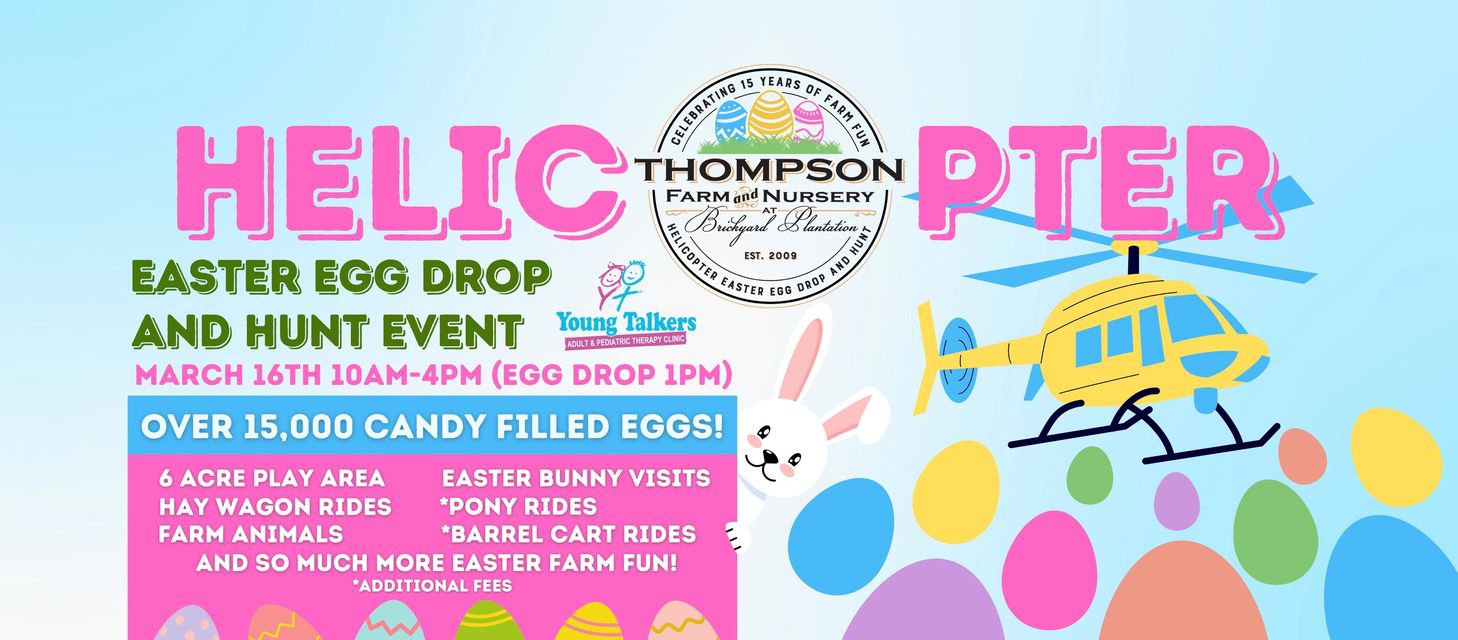 11th Annual Helicopter Easter Egg Drop and Hunt Event